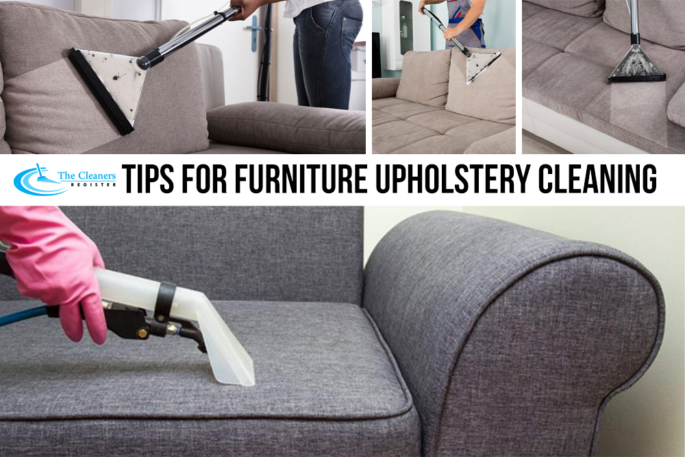 Tips for furniture upholstery cleaning